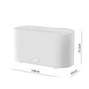 New Mini Colorful Simulated Flame Aromatherapy Machine USB Desktop Home Flame Humidifier Aromatherapy