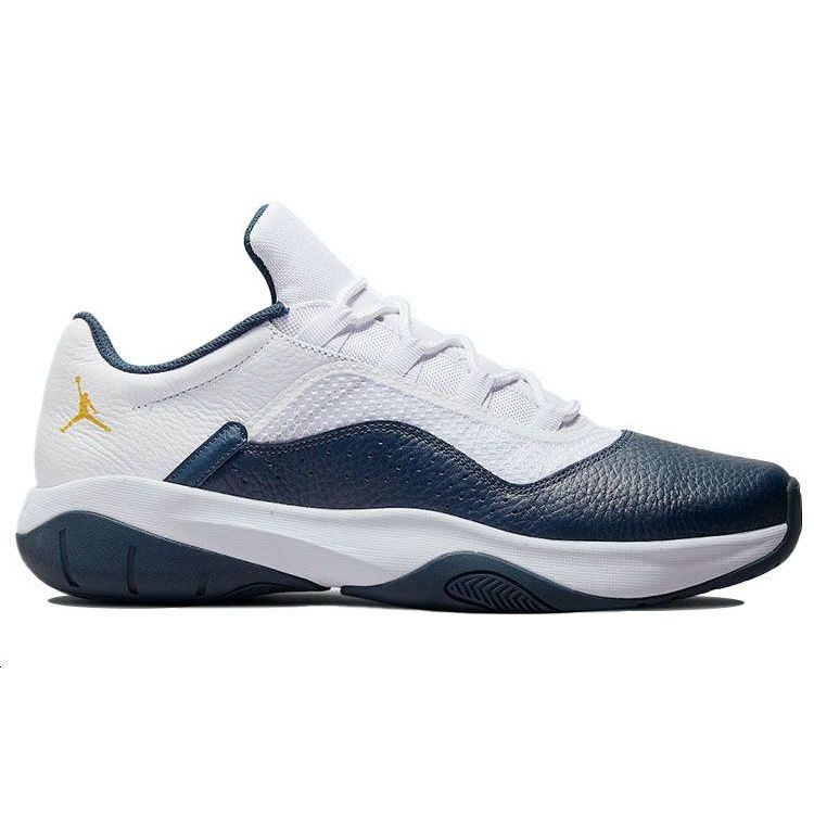 Baskets Air Jordan 11 CMFT Low Michigan Homme Blanc Armory-Navy Pollen CW0784-147
