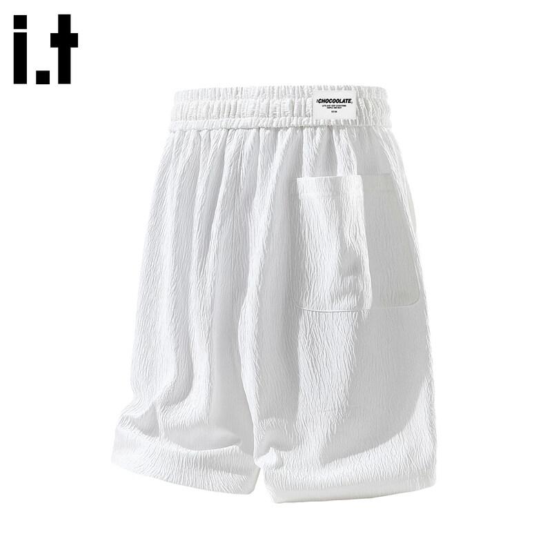 CHOCOOLATEit Men's Textured Breathable Casual Shorts