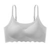 Daily Bra Seamless Adjustable Strap Women's Yoga Bra with Maximum Comfort Shockproof Push-up Support for Daily Wear Wide Strap