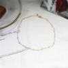 1pc Pearl Necklace Fashionable Collarbone Chain