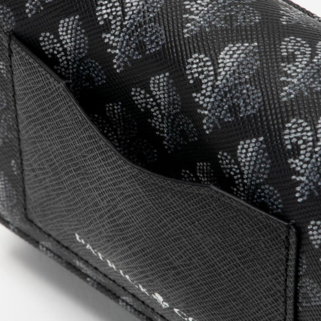 Patrick Cox L-shaped zipper folding wallet [Colorful Maison] Women's Colorful Maison pattern lightweight PXLWEAS1 Black