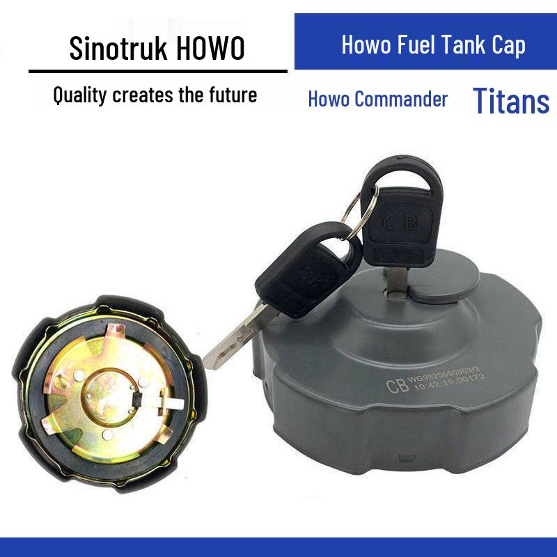 

HOWO Fuel Tank Cap & Anti-Theft Lock for Hanjiang Tongsai Small/Large Ports Standard