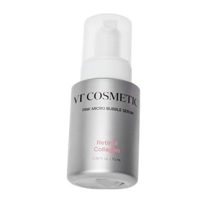 VT COSMETICS Retinol Kollagen Rosa Mikrobobleserum 70ml