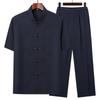 Men's Summer Chinese Style Tang Suit Set