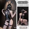 Sexy Lingerie Sexy Lace Deep V Tight Uniform Pure Lust Seduction Neck Flirting Suit