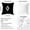 M-Marcelo Burlon Trend Brand Cushion Cover Pattern Printed Pillowcase for Living Room Sofa Cushion Cover & Bedroom Decor