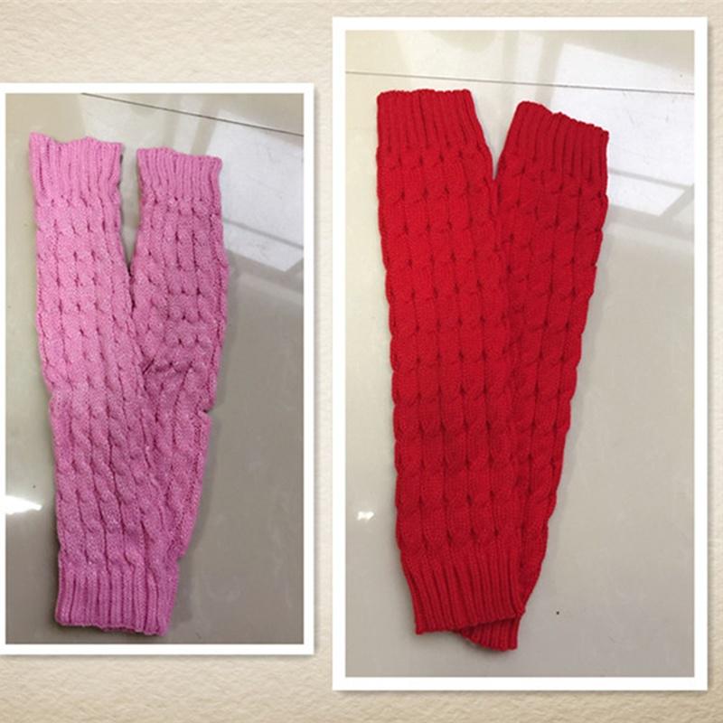 Chaussettes tricotées au crochet pour femmes, couvre-jambes, leggings, bottes, mode hiver