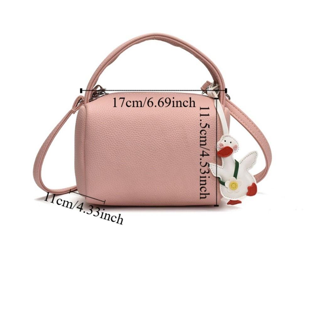 Soild Color Pillow Handbag Luxury Women Clutch Purse Trendy Boston Crossbody Bag  Ladies