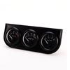 12V Universal 52mm Triple Kit Oil Temp Water Temp Temperature Oil Pressure Sensor Car Meter