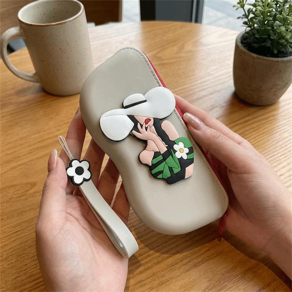 Waterproof Small Items Bag Dustproof Sunglasses Pouch Fashion Silicone Eyeglasses Case  Female