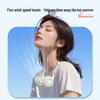 Newsmy Neckband Bluetooth Speaker with Bladeless Fan