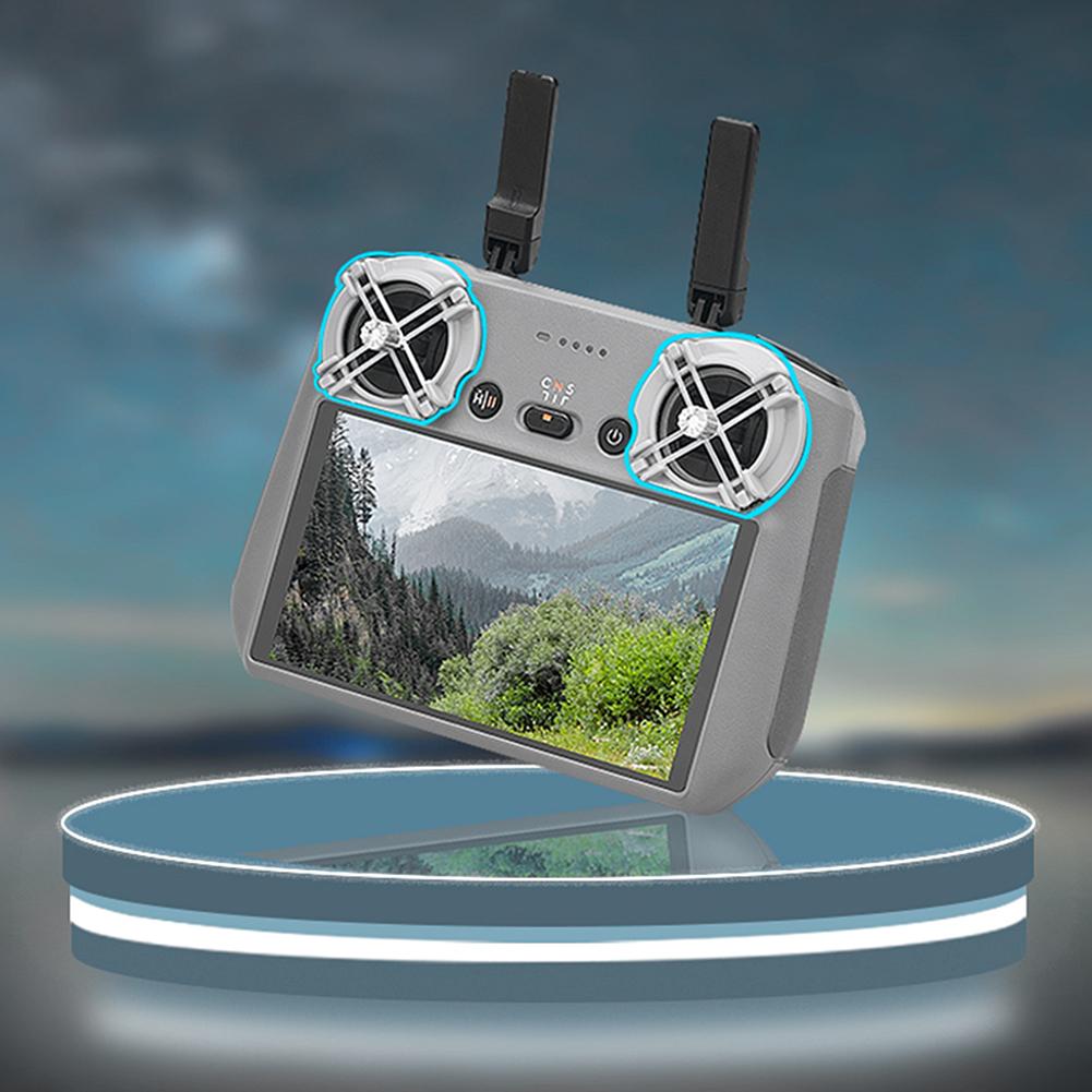 1 Pair Remote Controller Thumb Rocker Damper Control Speed Joystick Yaw Controller Accessories for DJI Air 3 /Mini 4 Pro RC/RC 2