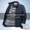 Men's Winter Down Jacket - Business Casual Short Dad Style Coat
