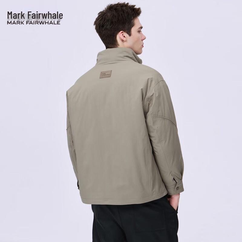 MARK FAIRWHALE Men's Stand-Collar Padded Commuter Jacket