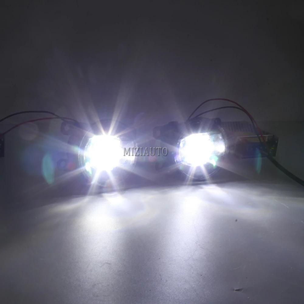 Pereche Lumini de ceață LED Pentru Ford Edge 2016 Pentru Focus MK2/3 Fusion Fiesta Tourneo Transit 2001-2015 Pentru Ford Figo 2015 2016 lumină de ceață