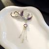 High-end Temperament Phoenix Female Exquisite Painted Oil Dripping Tassel High-end Brooch