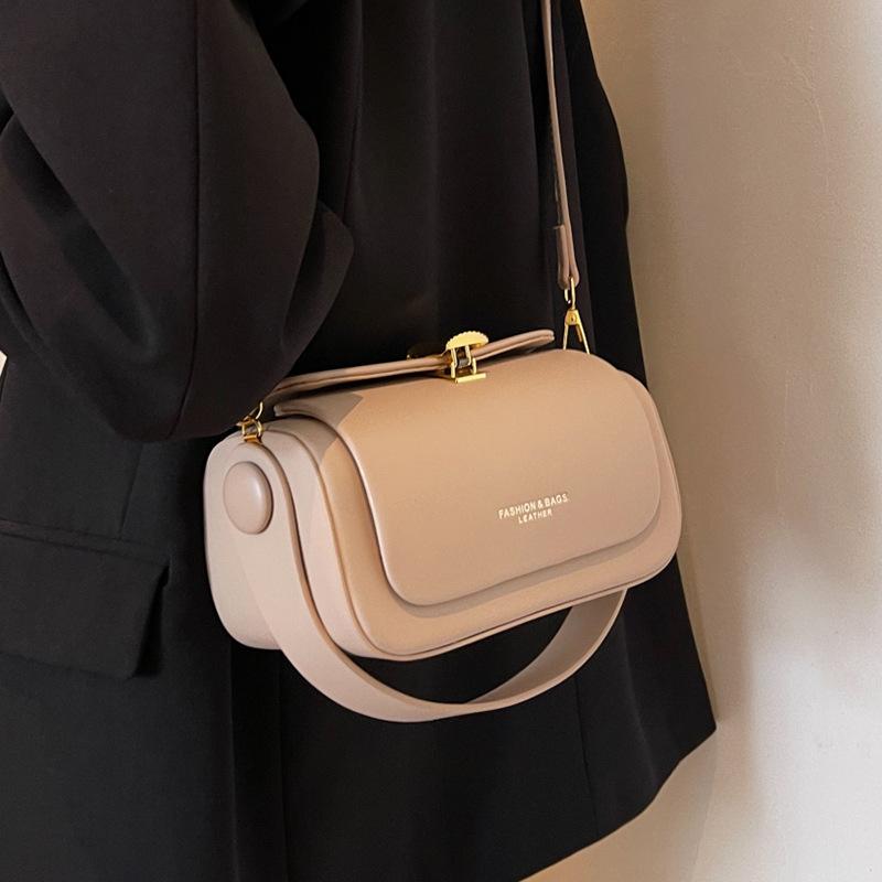 Bag women's new style niche fashion portable box bag shoulder crossbody small square bag