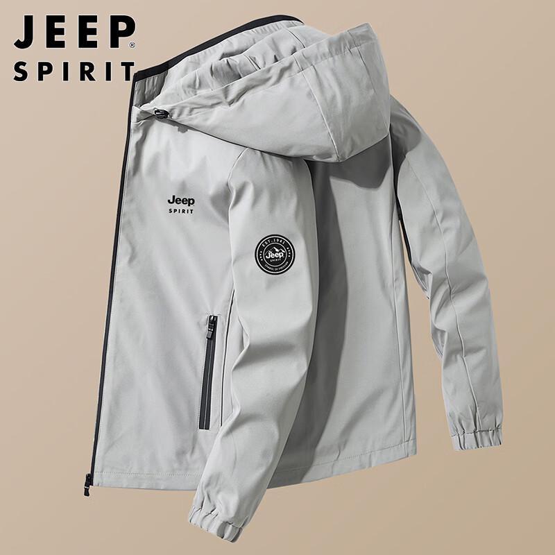 JEEP SPIRIT Men's Autumn/Winter Hooded Jacket