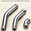Shower Head Angle Adjuster Elbow Adapter Connections Shower Arm Extension Angle 135° Elbow Hand Shower Top Spray Elbow Connector