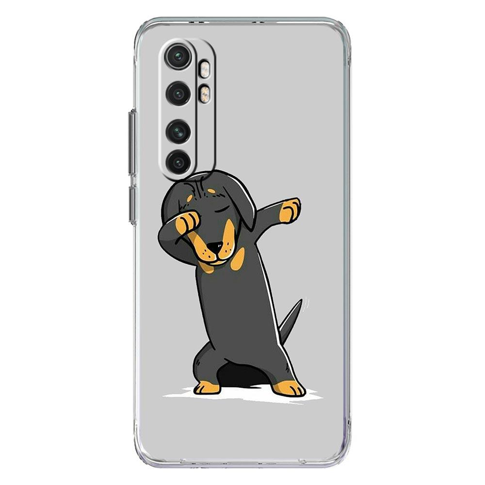 Dachshund Sausage Dog Phone Case For Xiaomi Mi 14 13 13T 12T 10 12 Lite 11 Ultra 11X 11T Pro Poco X6 X5 X3 NFC F6 5G Clear Cover