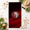 San Francisco 49ers Soft Beach Towel Stylish Beach Pool Towel for Summer Seaside Vacation Travel