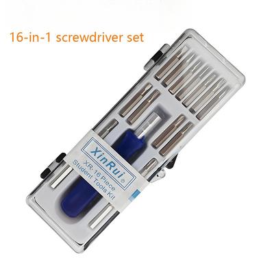 Screwdriver Set Multifunction Manual Universal Screwdriver Set 16 In 1