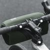 Handlebar-mounted bicycle bag 22l green