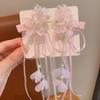 Mid-Autumn Hanfu Fairy Hair Clip - Women's & Children's Ancient Style Floral Tassel, Sweet Accessory for Girls