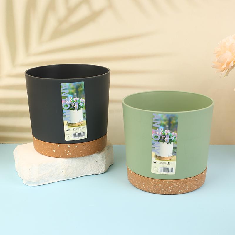 Sukkulenten Pflanztopf Rund Doppelschichtig Grün Pflanze Blumentopf Sukkulenten Kleiner Blumentopf Für Kaktus Mit Abzugsloch Töpfe