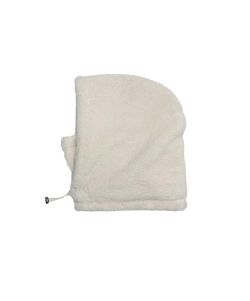 KOOKEESEE Boa Fleece Balaclava_Cream