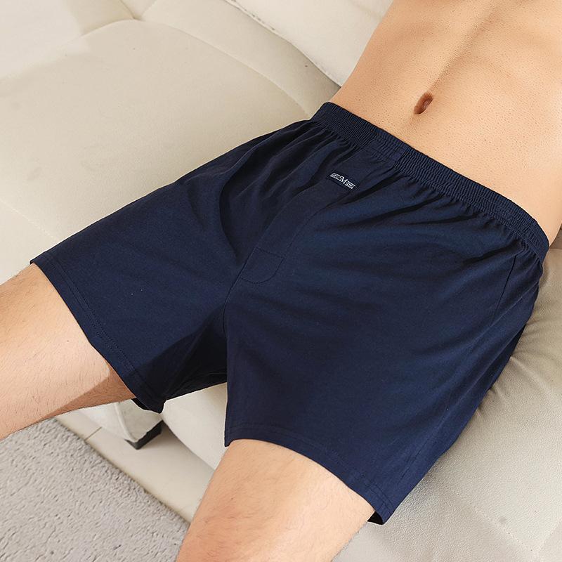 Underwear Loose Loose Plaid Wide Men