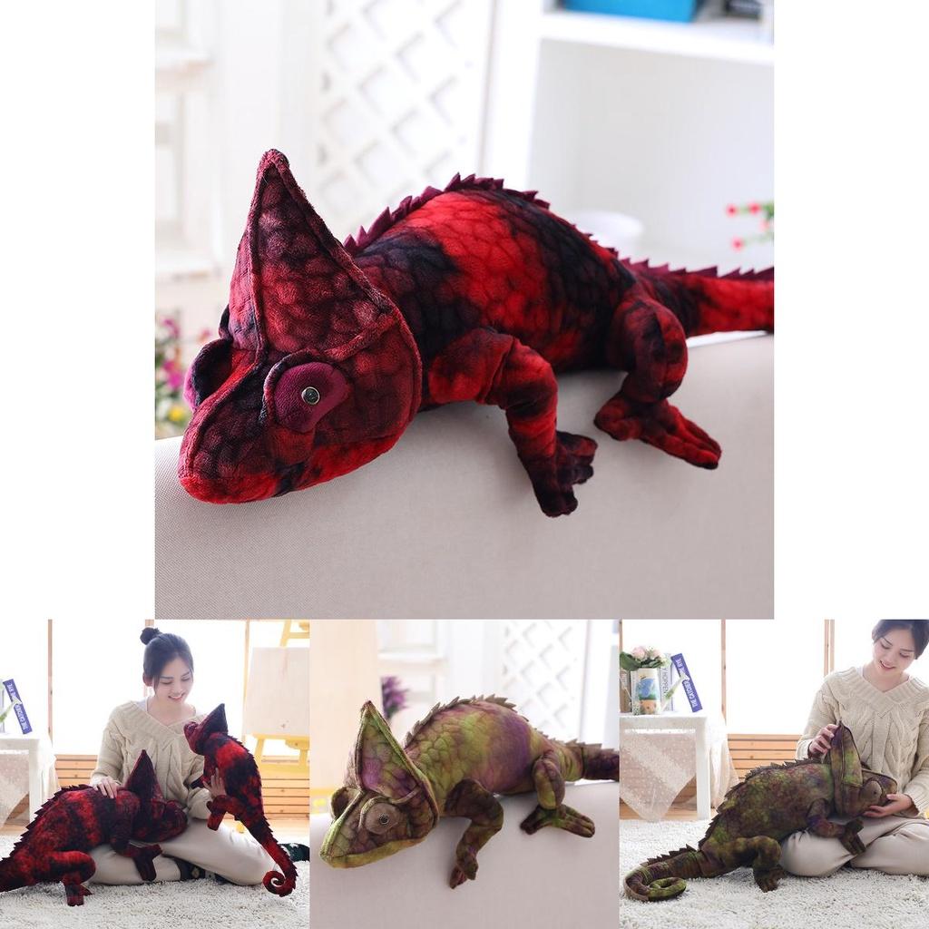 Color Changing Lizard Plush Toy Stuffed Animal Doll Funny Creative Gift Wholesale Factory Night Market