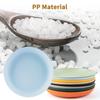 4Pcs 20cm Lightweight Unbreakable Wheat Straw Plates Deep Dinner Plate for Kids Toddler Adult Dishwasher Microwave Safe