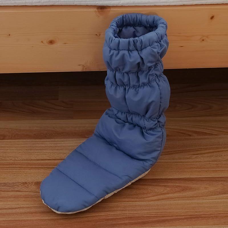 Used [mianshe] Long Length Room Boots, Cold Protection, Leg Warmers, Room Socks, Room Wear, Cold Socks, Washable, Warm, Unisex (Suitable up to 26cm),