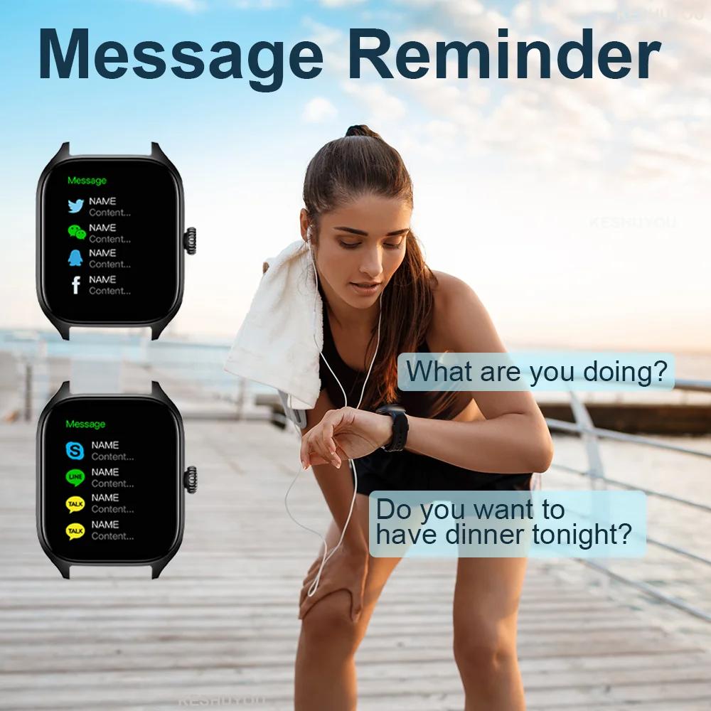 Neue H9 Pro Max Smartwatch Zifferblatt zum Annehmen von Anrufen Kalorienverfolgung Herzfrequenz Oximetrie Überwachung Bluetooth Smartwatch