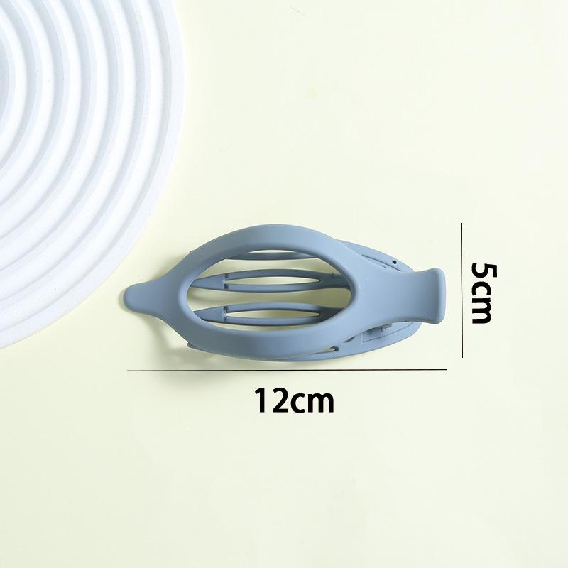 French Retro Shark Hair Clip - Lightweight Updo Accessory