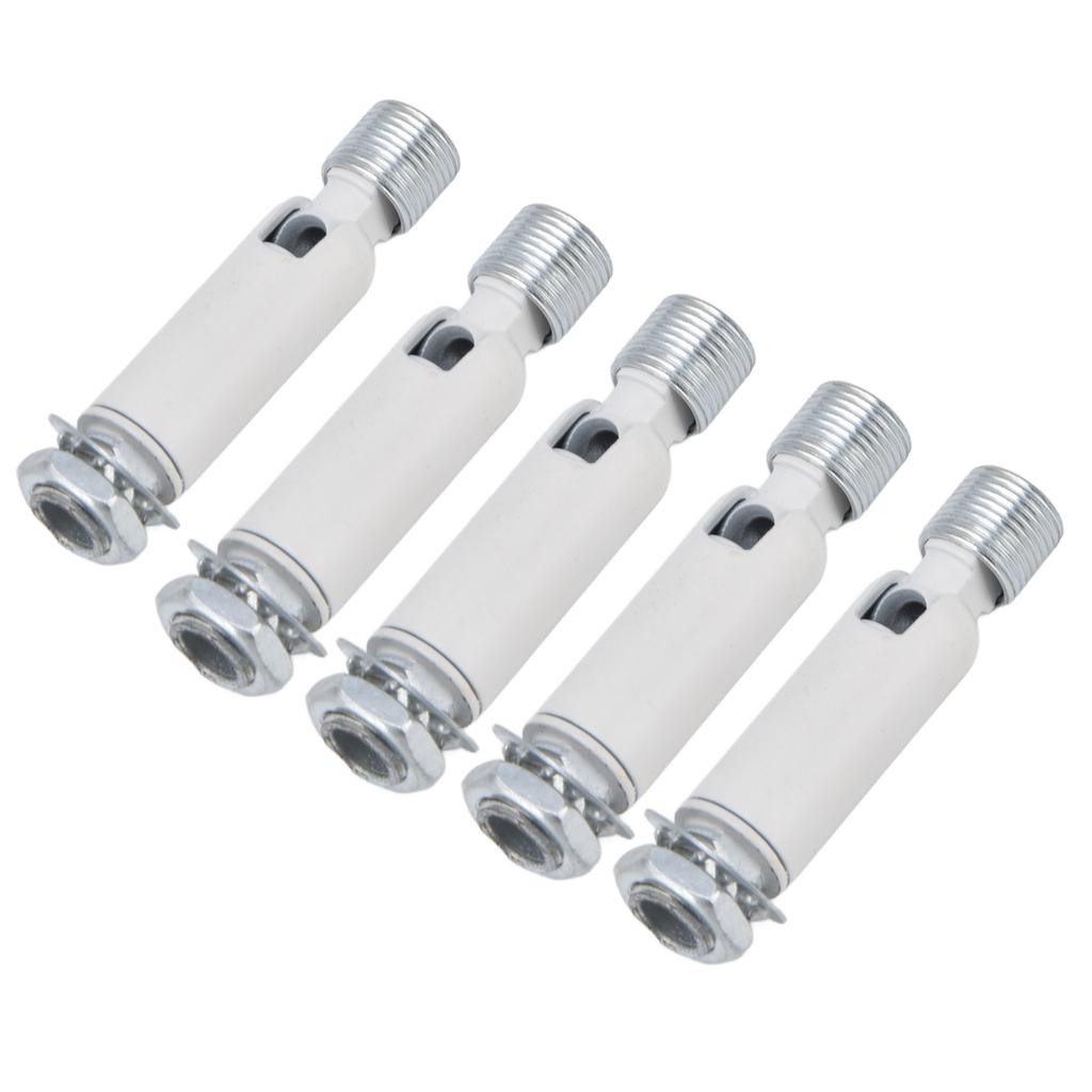 5Pcs M10 Sloped Ceiling Adapter for Ceiling Lamp Pendant Light Chandelier Track Suspension
