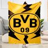 Borussia Dortmund Blanket Soft Warm Cozy Great For Chair Office Chair Picnics Allseason Use Digital Print Suitable For Gifting Relatives And Friends