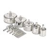 14PCS 3-70mm Diamond Hole Saw Drill Bits Cutter Tile Glass Marble Ceramic