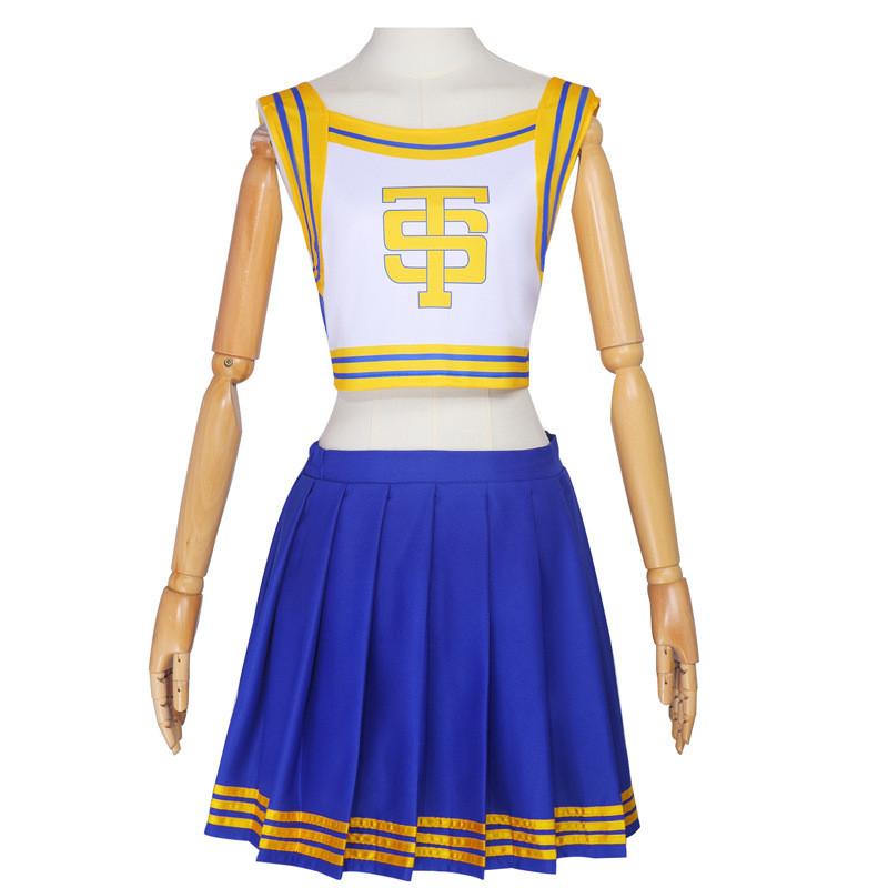 Taylor Swift Cheerleader Cosplay Costume For Anime And Gaming Events With Polyester Fabric