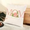 Mother'S Day Cushion Cover Soft Short Plush Pillow Cover Smooth Cozy Texture Aesthetic Cushion Case Home Decor