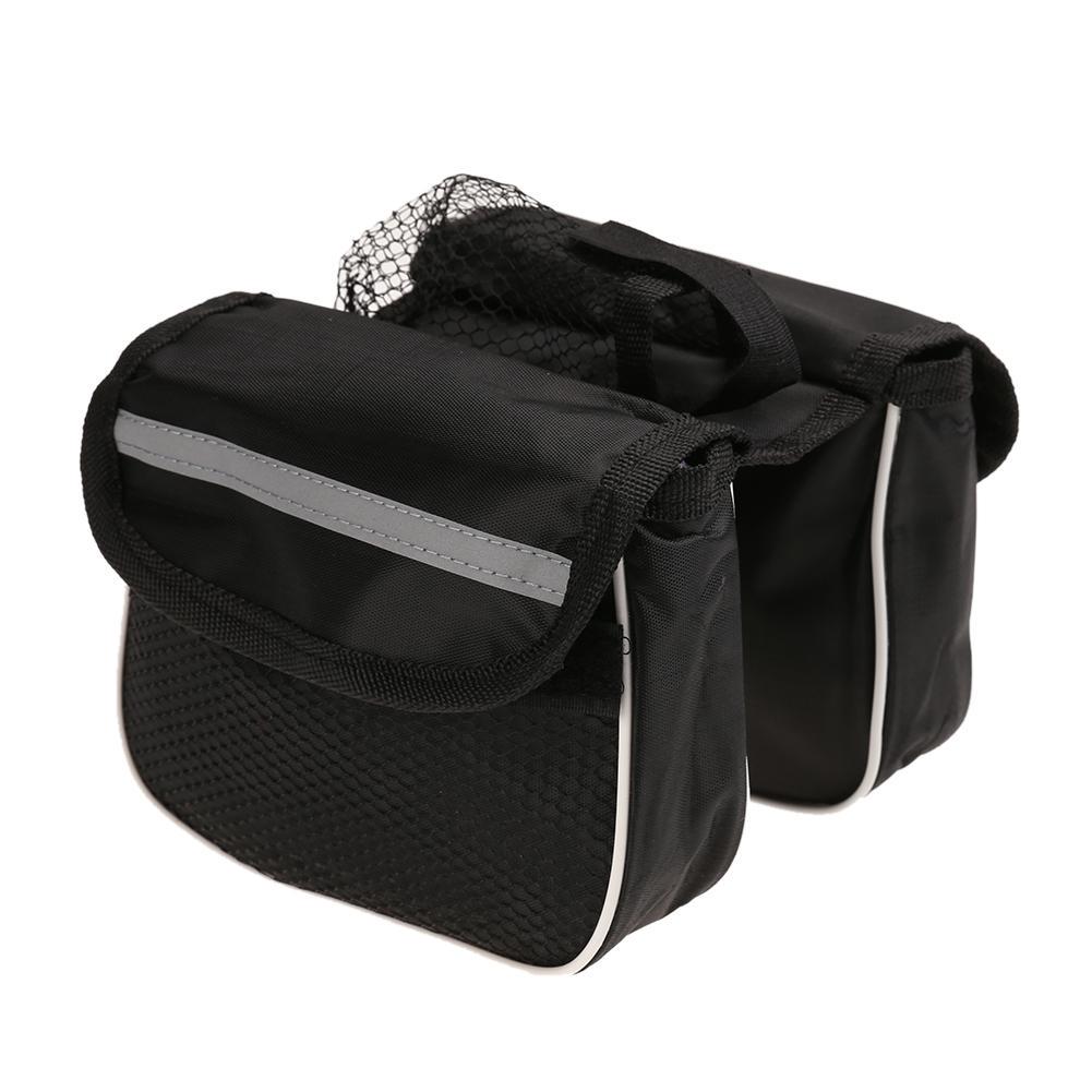 Bicycle Bike Cycling Front Frame Tube Handlebar Pannier Phone Pouch Bike Tube Bag