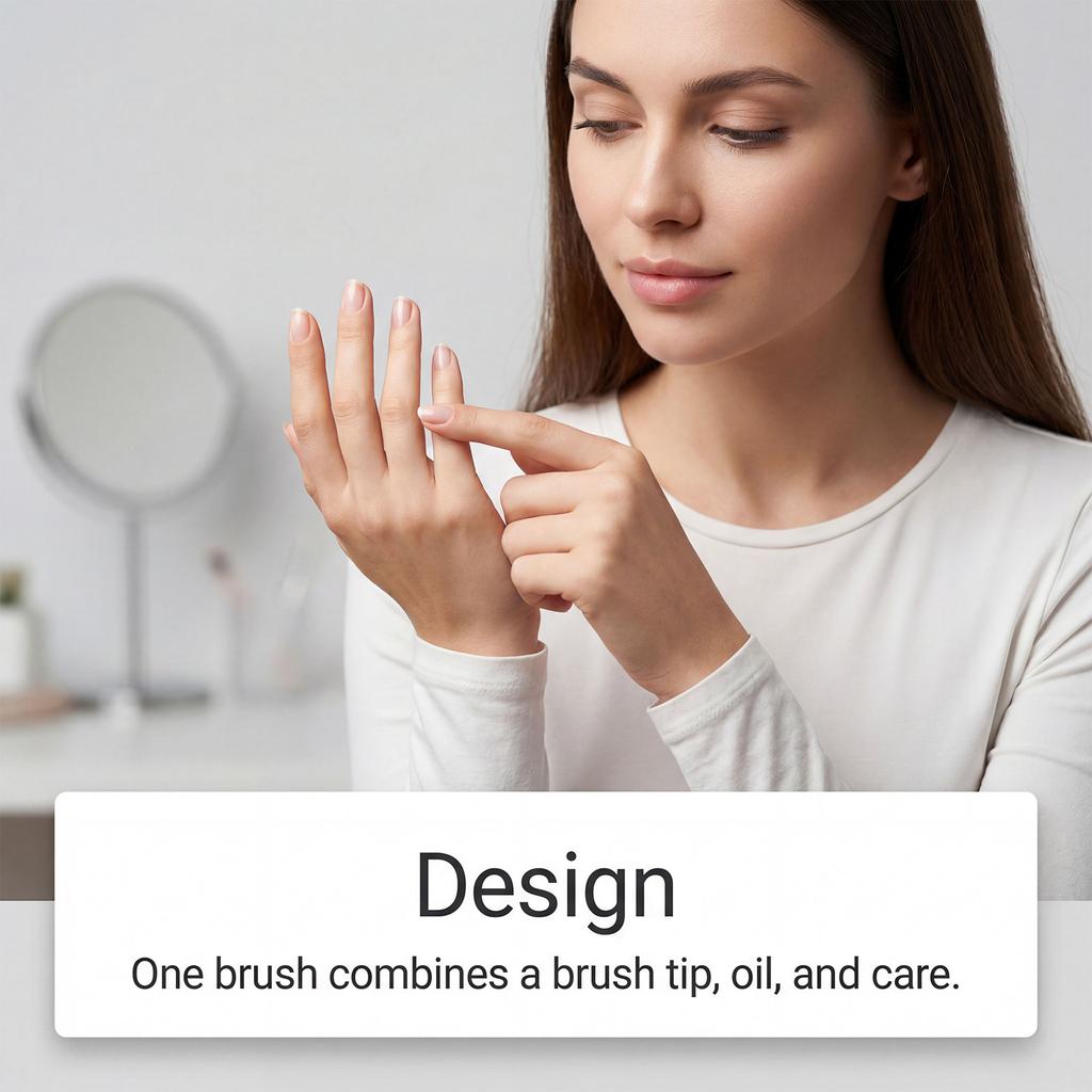 Set Cura Cuticole Unghie - Ammorbidisce le Cuticole, Idrata la Zona delle Unghie e Nutre Mani e Unghie 2ML.