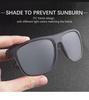 2026 Men's Retro Square Frame Polarized Sunglasses for Outdoor Driving