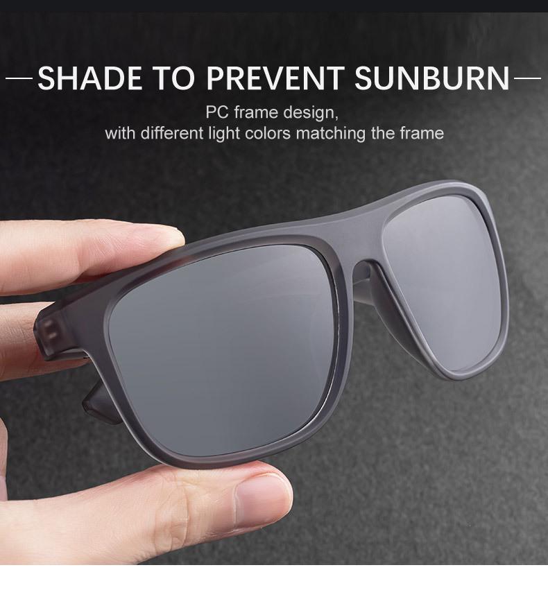 2026 Men's Retro Square Frame Polarized Sunglasses for Outdoor Driving