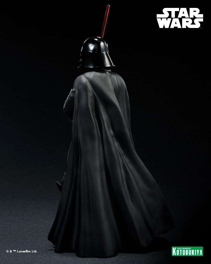 Kotobukiya Star Return of the Jedi Darth Vader Return of Anakin Skywalker Scale PVC Painted Simple Assembly Figure Wars ARTFX+ 1/10
