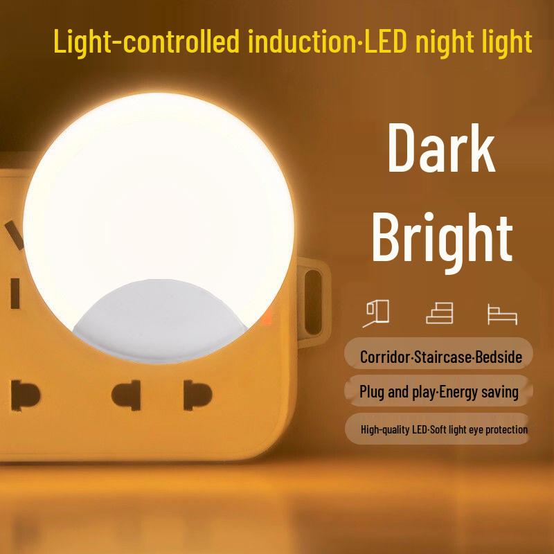 Smart Sensor Night Light: Energy-Efficient LED Bedside Lamp