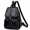 Backpack Female backpack Female fashion large capacity leisure travel bag length 26cm wide 12cm high 36cm
