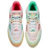 New Anta KT10 Slip Resistant And Abrasion Resistant Support Mid Top Basketball Shoes Men's Green Pink Blue 112511101-7